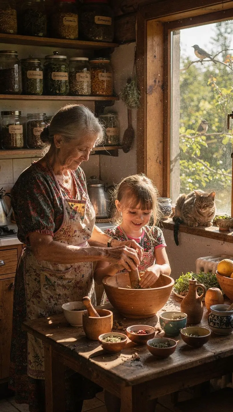 Rodinná tradícia – príprava čaju v kruhu blízkych.
